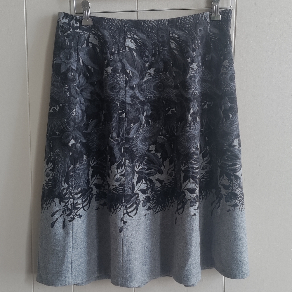 Talbots Wool Midi A-Line Skirt Size 4/6
